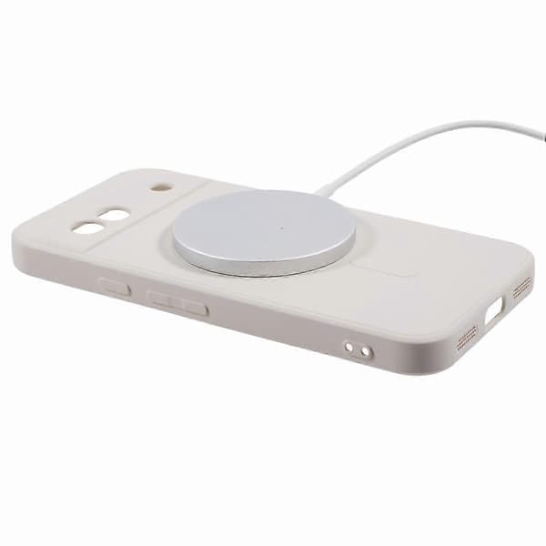 Til Google Pixel 7a Cover Stødsikkert TPU Telefoncover Kompatibelt med MagSafe