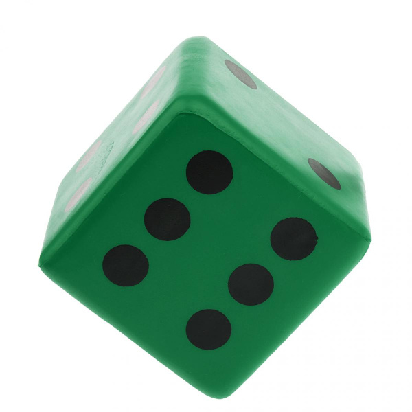 2-5 st Svamp Tärningar Skum Prick Tärningar Lek För Matematikutbildning Leksak 4 st 4 Färg