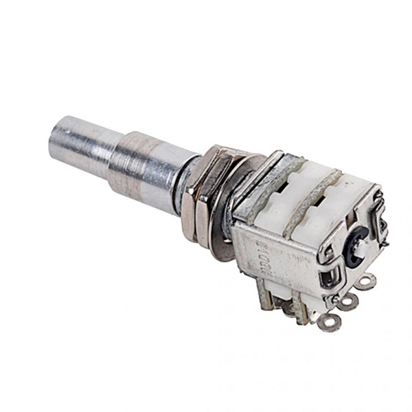 B100K Mini Potentiometer med Solid Axel Potentiometer Sortiment Passar för Gitarrbas