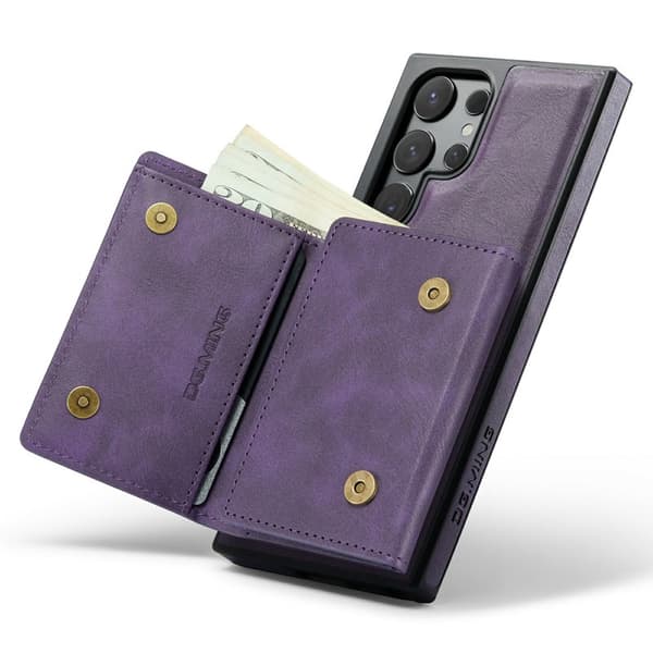 [RM]DG.Ming Wallet Case for Samsung Galaxy S26 Ultra RFID Blocking - Purple