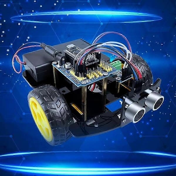 Smart Starter Robot Kit til Arduino Programmering Læring og Udvikling af Færdigheder Komplet Kit Automation 2WD Robot Kits