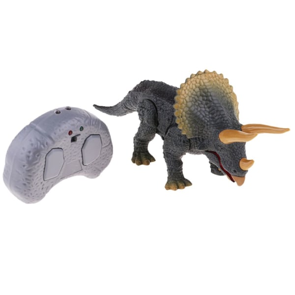 barn dinosaurie leksak med ljus och ljud triceratops