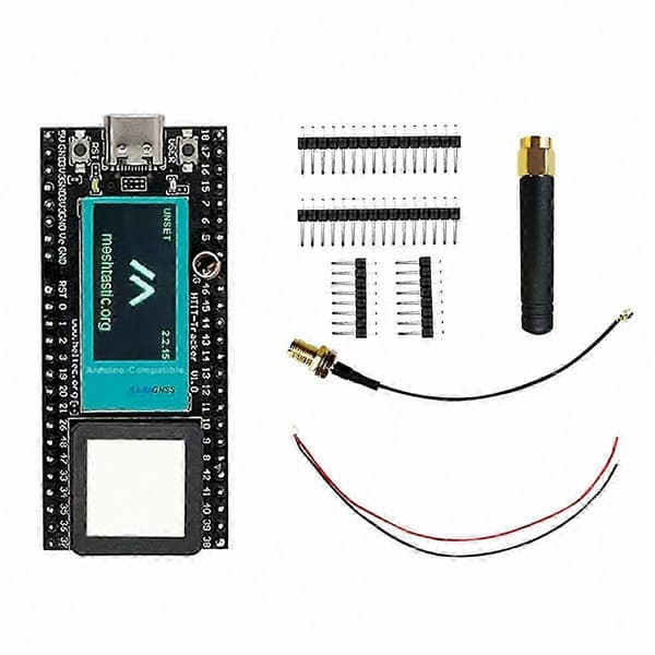 ESP32 LoRa V3 GPS Tracker til Køretøjer, Kæledyr, Børn | Meshtastic, Wi-Fi, Bluetooth