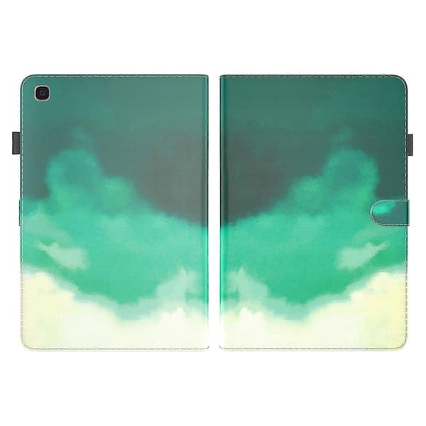 Etui til Samsung Galaxy Tab A 10.1 2019 T515 / T510 Cyan Green