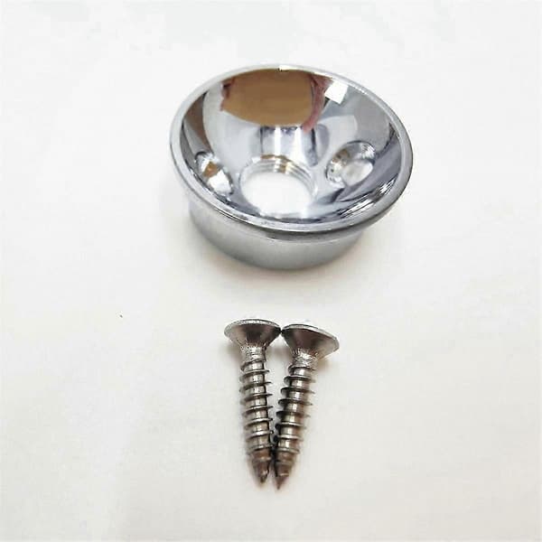 TL Rund Fatning Elektrisk Guitar Audio Output Jack Fatning Guld