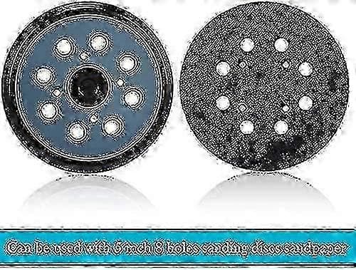 2-pakning 5\" 8-hulls orbitalslipeputer erstatning for Milwaukee 51-36-7090 og 51-36-7100