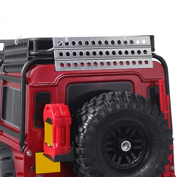 Metall Sandstege Återhämtningsbräda För 1/10 RC Crawler SCX10 90046 D90 Silver