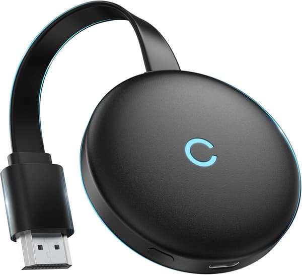 [RM] Wireless HDMI Adapter, TV Dongle, 4K Full HD Miracast Video Streaming from Android, Windows, Mac OS, Laptop, Phone, Tablet