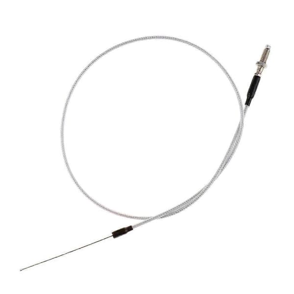 Gaskabel Wire Assembly Universal Rustfrit Flettet Stål Sølv