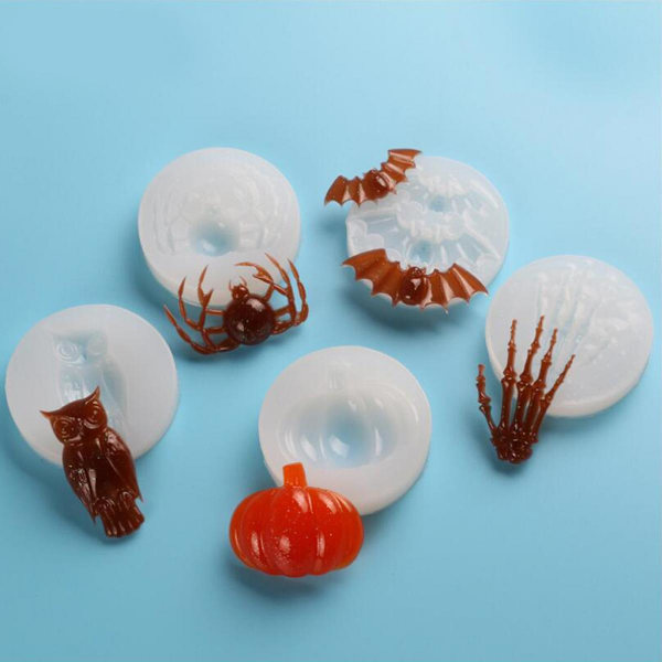 Silikon Bakning Fondant Form Kakdekor DIY Chokladform Hållbar Flexibel