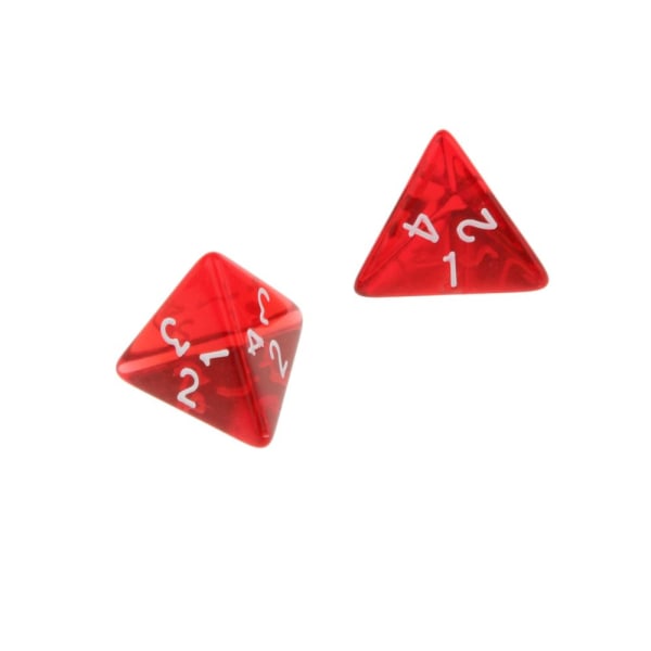 Tärningar 4-sidiga Tärningar D4 D&D TRPG Speltärningar Brädspel