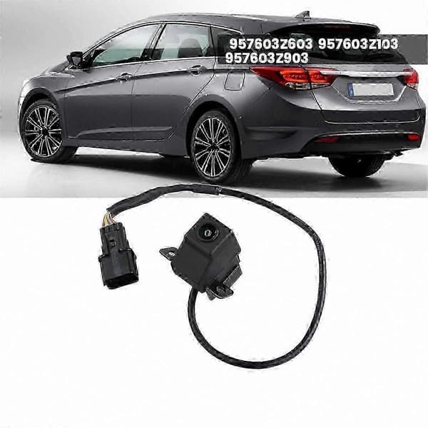 Hyundai I40 2015-2020 Bakkamera med parkeringsassistent Black