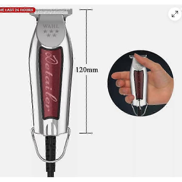 Professionel detaljetrimmer med ekstra bredt T-blad