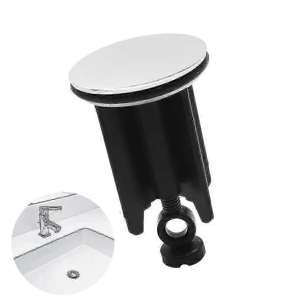 Universal vaskeprop i rustfrit stål 2-pak, 34-40 mm premium afløbsprop til Europa