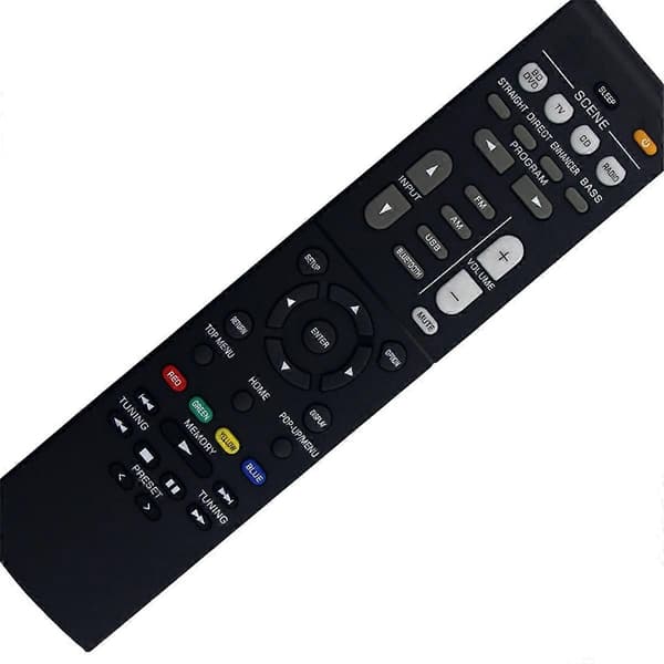 RAV575 Erstatningsfjernkontroll for RXV6A TSR700 -700 700 Receiver System RX-V6A -700 VDM87000 Black
