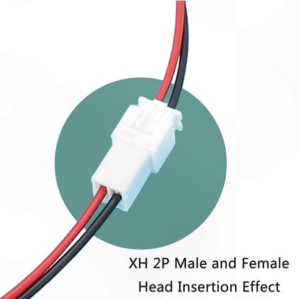 2-leder USB til XH2.54 strømkabel til gør-det-selv strøm- og signaloverførselsprojekter male head