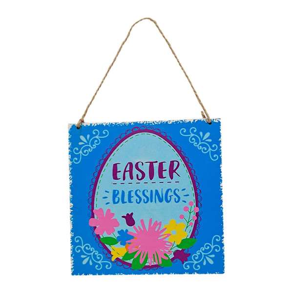 Påsk Träpresenter Dekor Hantverk Kanin Annons eierfarben ostern F