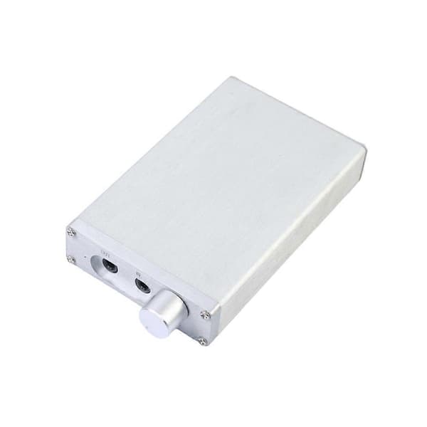 TPA6120 Klass A Bärbar HIFI Hörlursförstärkare Kit DIY Ljudupplevelse B Silver