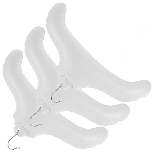 Space-Efficient Inflatable Hangers, Excellent for Travel and Home Organization White White 44.00X25.00X0.30CM