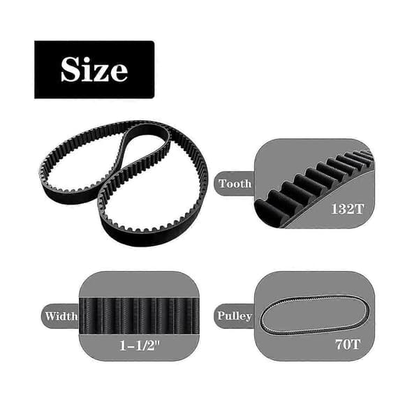 [RM]40023-86 Bageste drivrem tandrem drivrem til