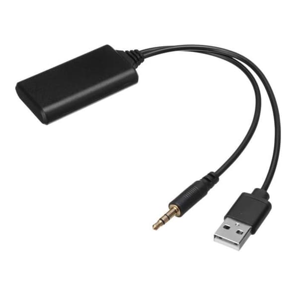 Trådløs Bluetooth Bilmodul Musikadapter Hjælpeudgang Modtager Aux Audio USB 3.5mm Stik Til BMW E90 E91 E92 E93