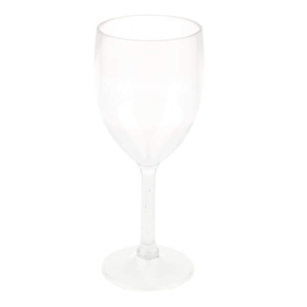 Akryl vinglas champagnekopp okrossbar mugg 300ml