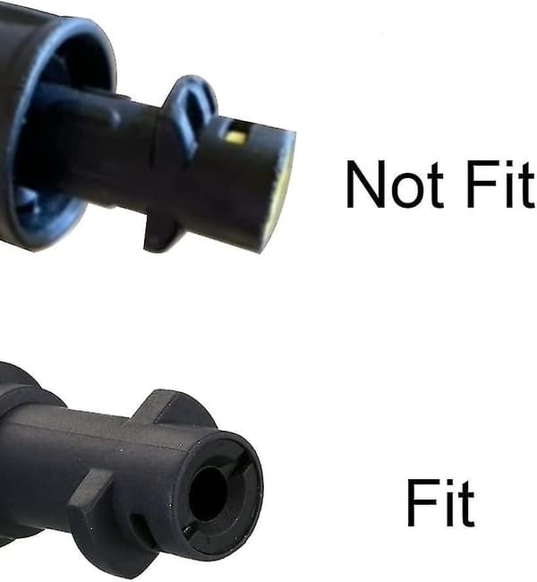 Adapter för högtryckstvättspistol, 1/4\" snabbkoppling - Endast kompatibel med Kärcher K2, K3, K4, K5, K6, K7