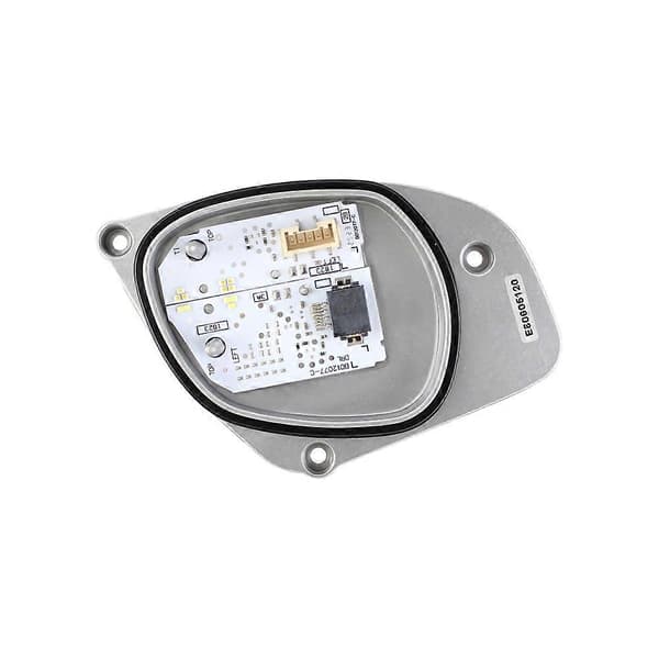 1 par front LED kørelys hvidt lysmodul 575941475 575941476 til SEAT Ateca KH7 2016-2020 Angel Eye LED-modul Silver