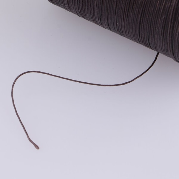 Sytråd 220 meter 0,4 mm diameter DIY sömnad polyester vaxad tråd 1