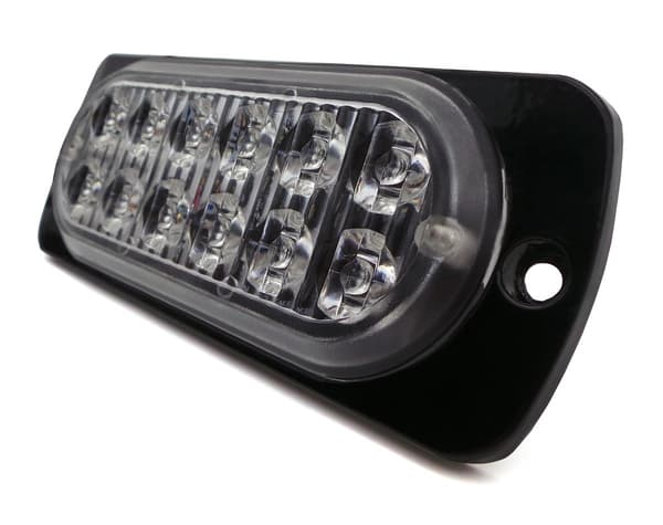 [RM]Baglygte 12 LED stærk 12V-24V farver lille Blå