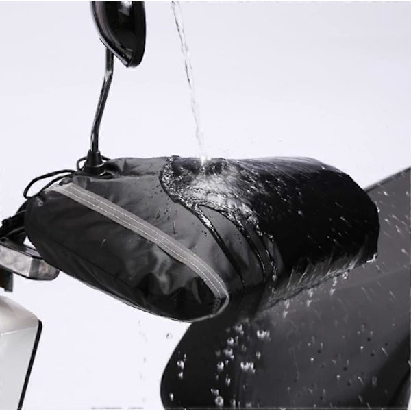 [RM]Motorcycle Grip Handlebar Muff Windproof Waterproof Warm Handlebar Gloves