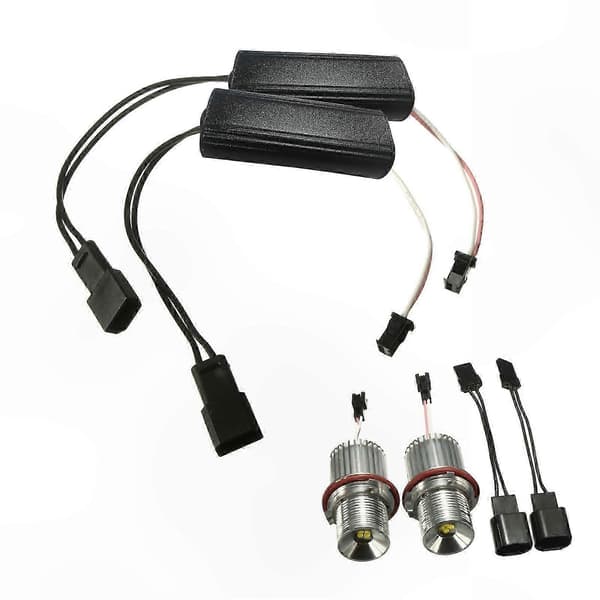 2kpl 20W LED Halo Rengas Merkkivalopolttimo E87 E39 E83 E60 E63 E65 E53 X3 X5 Vaihto
