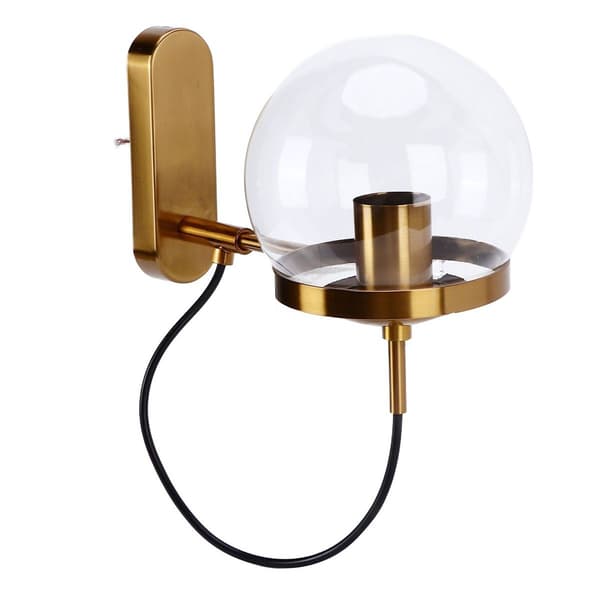 [RM]Wall lamp with blowing technique, transparent, soft lighting KLB