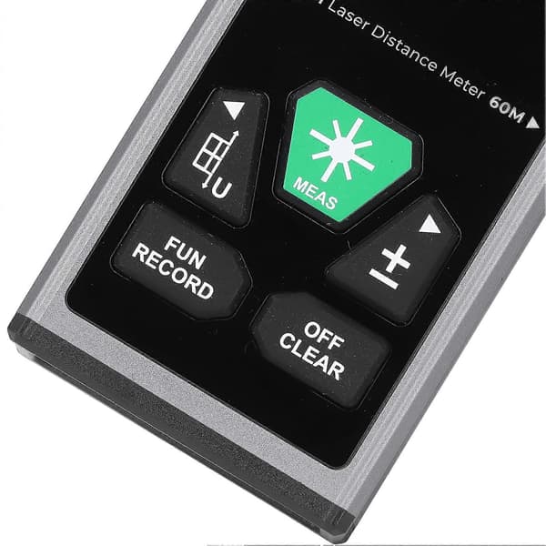[RM]Dual Laser Rangefinder USB Rechargeable High Accuracy Multifunctional Digital Laser Measuring Tool Measuring Unit SWDG60