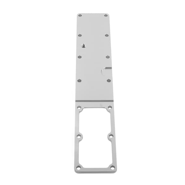 [RM]Insugningsgrenrör Plenum Grid Heater Delete Plate Billet Aluminium Replacement för Dodge Cummins 6.7L 2500 3500 2008-2017