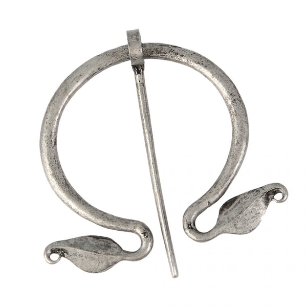 Vintage Viking Brosch Nordisk Fibula Spänne Lås Penannulär Nål XZ1645