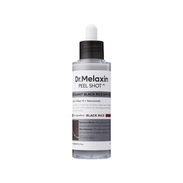 [RM][LCS] Peel Shot Black Rice Eksfolierende og Blødgørende Essens Black rice