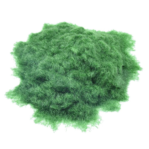 30g Konstgräspulver Byggmaterial DIY Dekoration Mörkgrön
