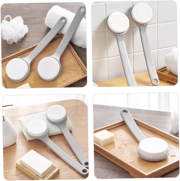 [RM]Cream Application Aid - Professional Back Brush - Comfortable Ergonomic Grip - Back Application Aid - Cream Application Aid