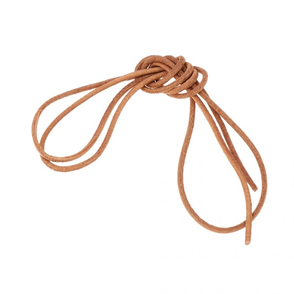 1m Rund Läder Tråd för Kumihimo Smycken Armband