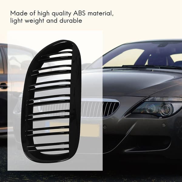 [RM]Gy Dubbel Linje Motorhuv Grill För 2004-2010 E63 E64 6- M6 Coupe Con