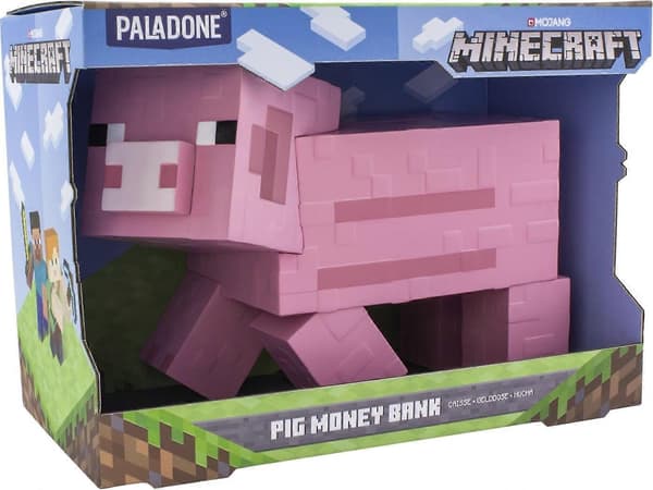 [RM]Paladone Minecraft Gris Sparegris