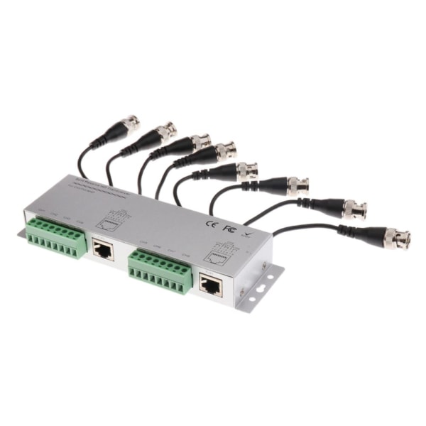 8-kanals Passiv Video Balun