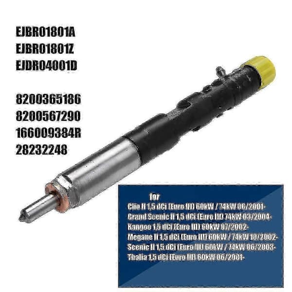 [RM]Fuel Injector Nozzle Ejbr01801a / Ejbr01801z For Kangoo Scenic 1.5 Replace hwy 5 5 5