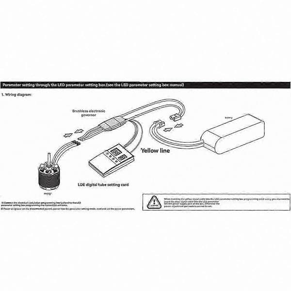 40A V2 ESC RC-helikoptereille, dronen nopeudensäädin