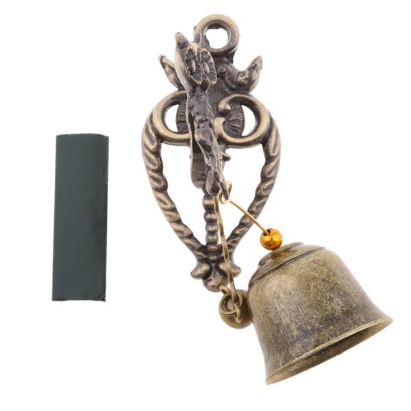 Metallklockor Vindspel Utomhus Hängande Trädgård Charm Dekor Ornament Uggla