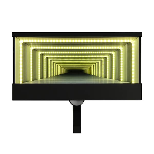 [RM]Infinitys LED Garage Key Holder Wall Mount LED Model Car Display Box Car Key Holder Organizer With LED Light Black