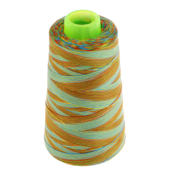 Spole Regnbåge Polyester Symaskin Allround Sytråd Typ 2
