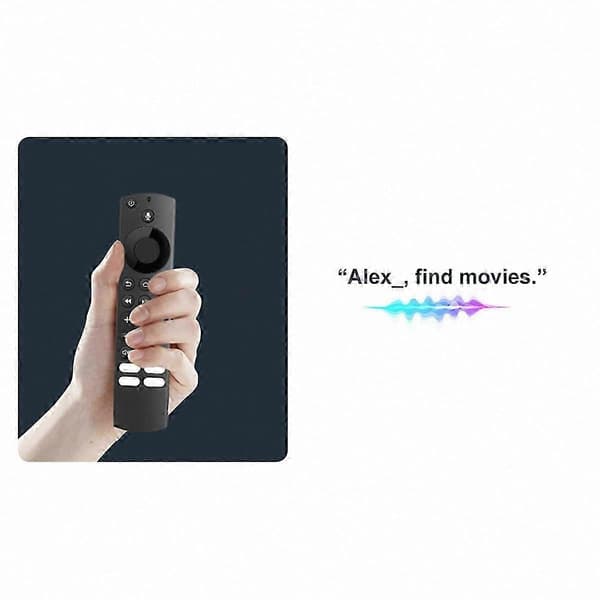 Universal stemmefjernbetjening til Smart TV'er, kompatibel med Fire TV og flere mærker