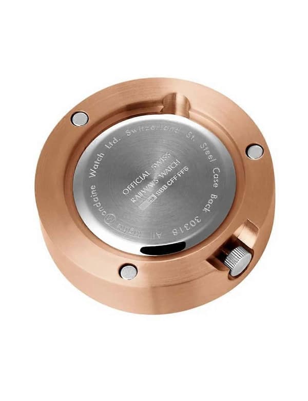 [RM]A660.30318.82SBK Magnetic Rose Gold Wall Clock Table Clock Kitchen Clock 50 mm